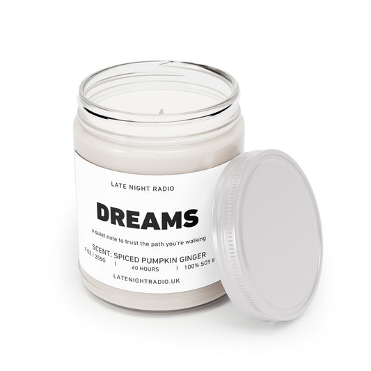 Dreams - Spiced Pumpkin Ginger Scented Soy Candle