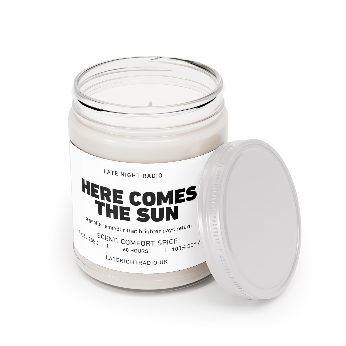 Here Comes The Sun – Comfort Spice Scented Soy Candle