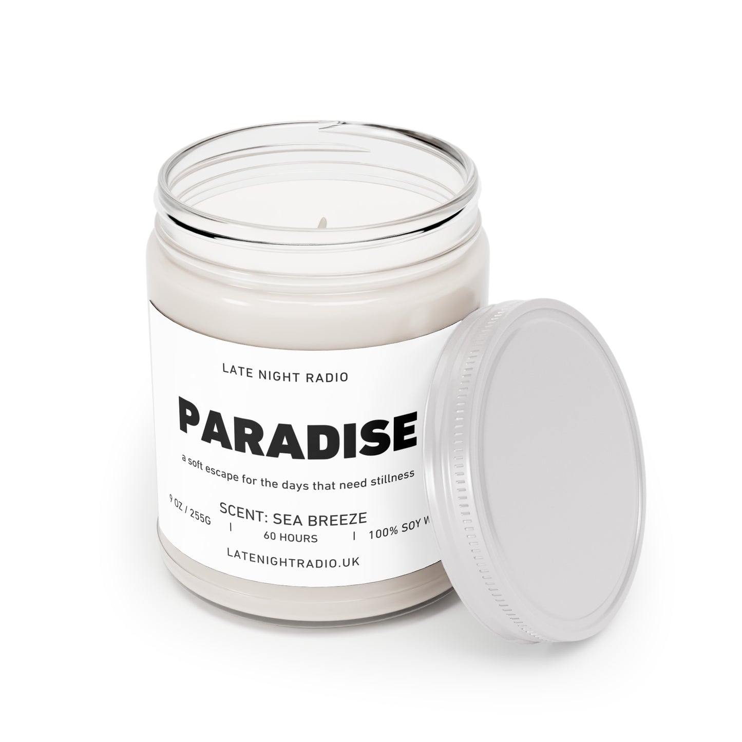 Paradise - Sea Breeze Scented Soy Candle