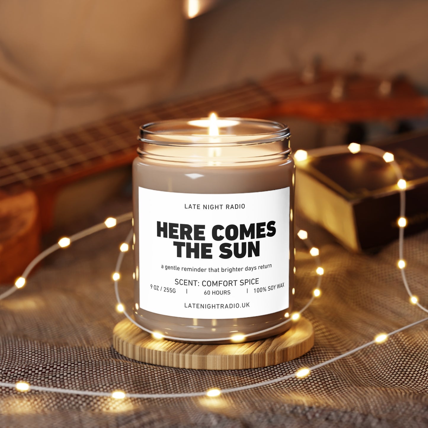 Here Comes The Sun – Comfort Spice Scented Soy Candle