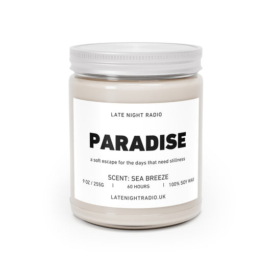 Paradise - Sea Breeze Scented Soy Candle